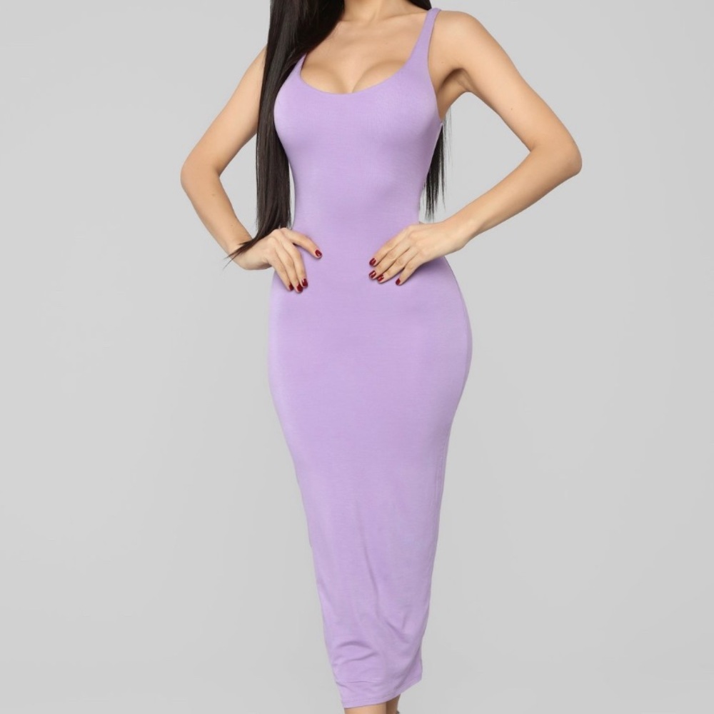 Fashion Nova-Purple Sundress
